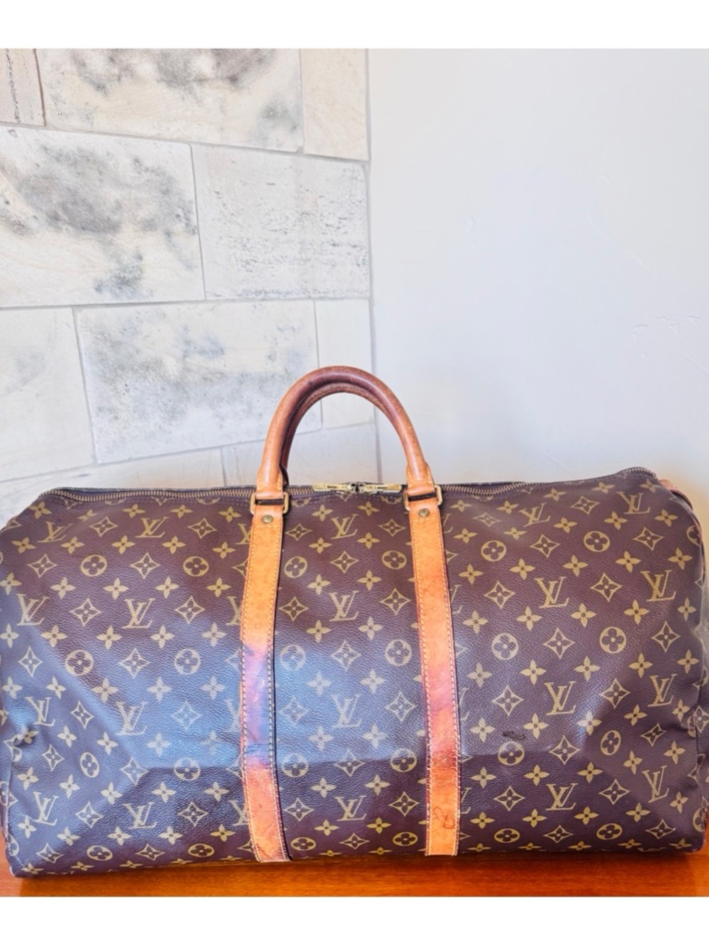 🩷ICONIC🩷LOUIS VUITTON KEEPALL 50 DUFFEL BAG